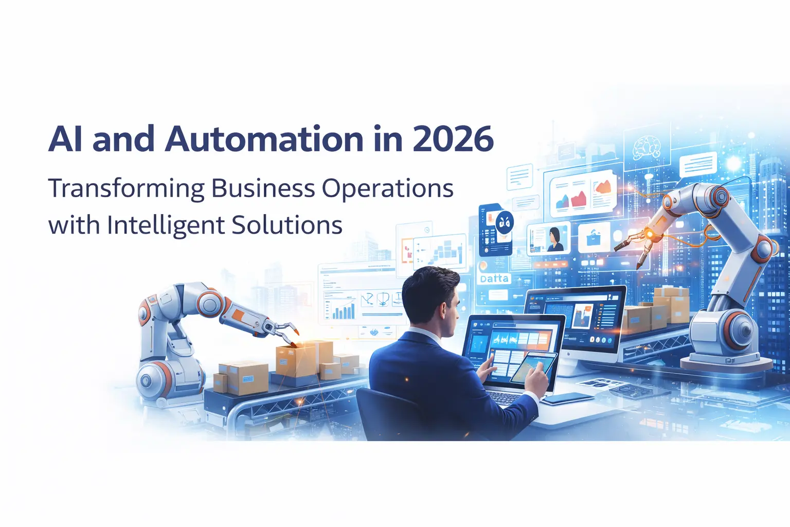 Intelligent AI-powered systems streamlining business workflows and processes