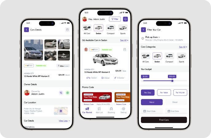 Vehicle Rental Marketplace Case Study | Web & Mobile App Development