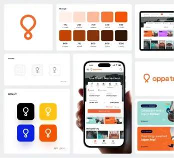 Expert brand identity design and visual strategy for global digital products