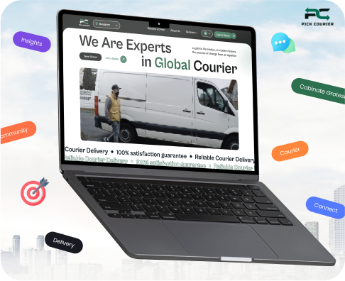 PickCourier Case Study: Scalable logistics software with real-time driver tracking and smart bidding system