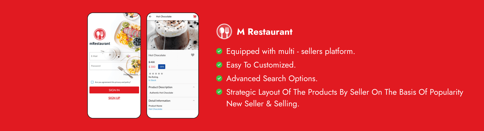 restaurant mobile app development company