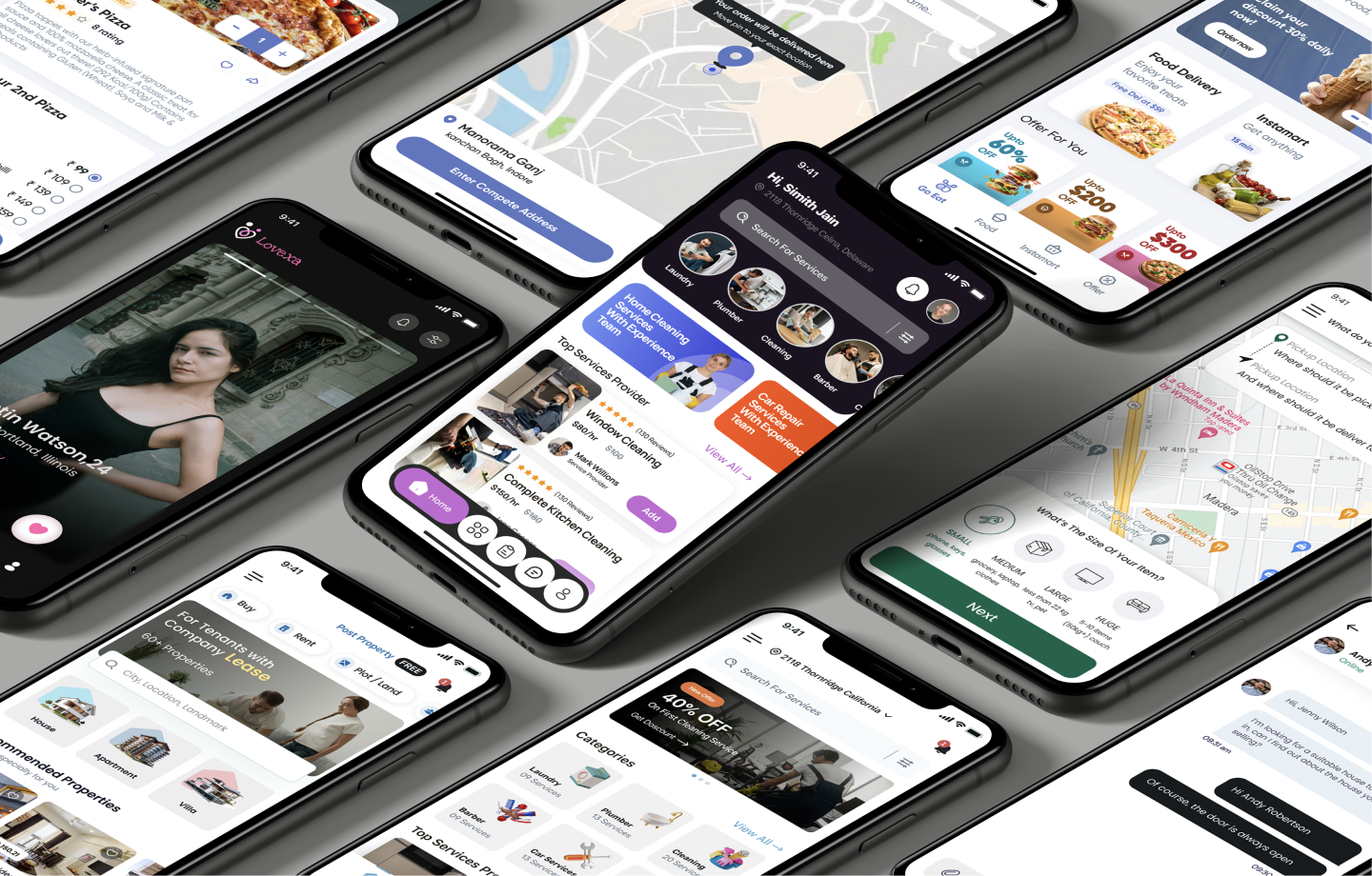 Experienced UI/UX team designing seamless digital user experiences
