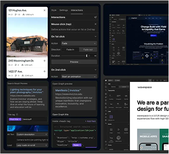 Professional Webflow development services for high-performance, responsive marketing websites